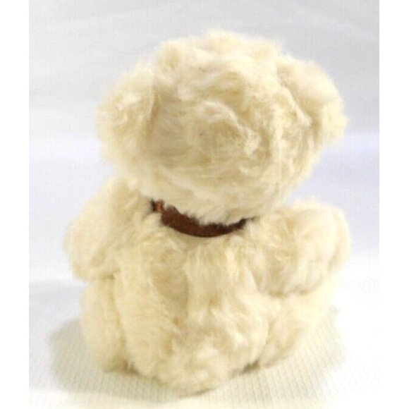 RUSS BERRIE Butterworth #1207 beige 8" teddy bear vintage - Picture 2 of 3